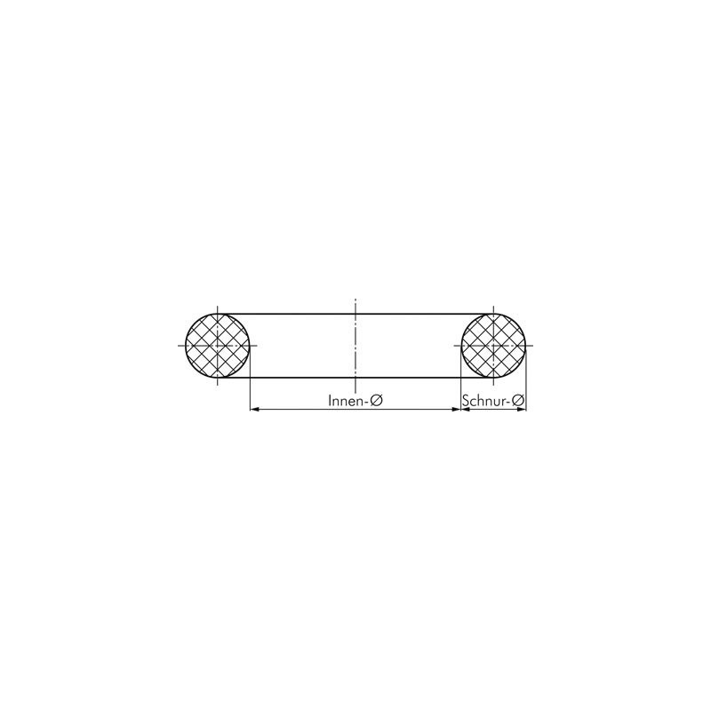 O ring, 112,00x4,00 mm NBR (70 A) Internal Diameter 112,00