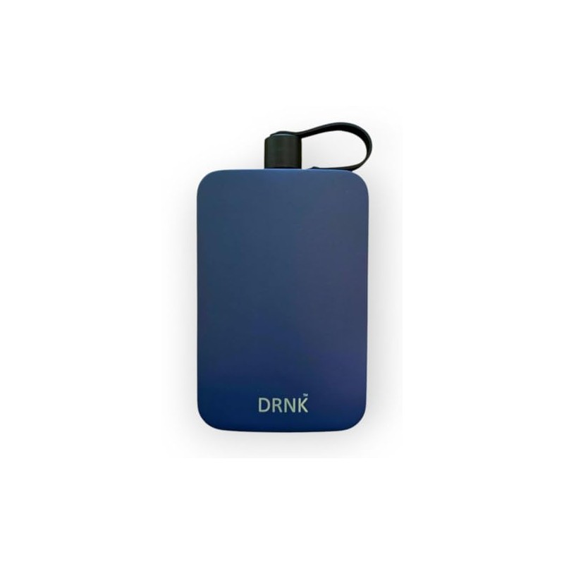 DRNK Stainless Steel Flat Reusable Slim Water Bottle Leak Proof|