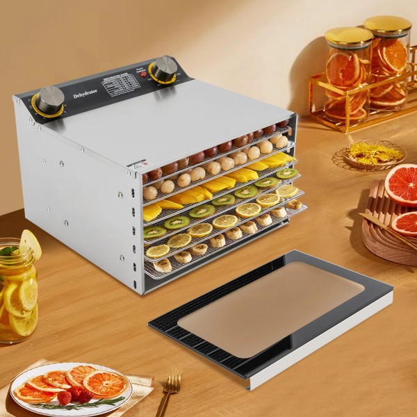 Food Drying Machine Fruit Dehydrator Stainless Steel for Home Use