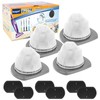KEEPOW 2033 Vacuum Filter Set Compatible with Bissell Featherweight Stick