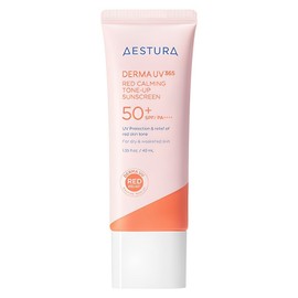 Aestura Derma UV 365 Red Soothing Tone-Up Sun Cream SPF50+ PA++++, 40ml, 1 ea / 에스트라 더마 UV 365 레드진정 톤업 선크림 SPF50+ PA++++, 40ml, 1개