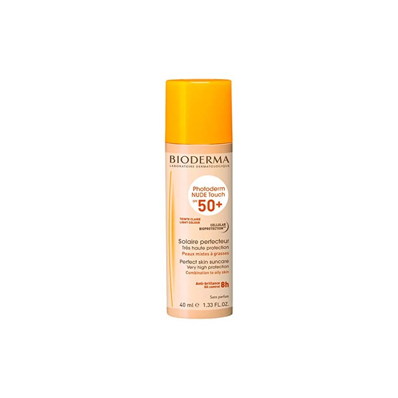 Bioderma Photoderm Nude Touch SPF 50+ Tinted Protective Fluid Light,