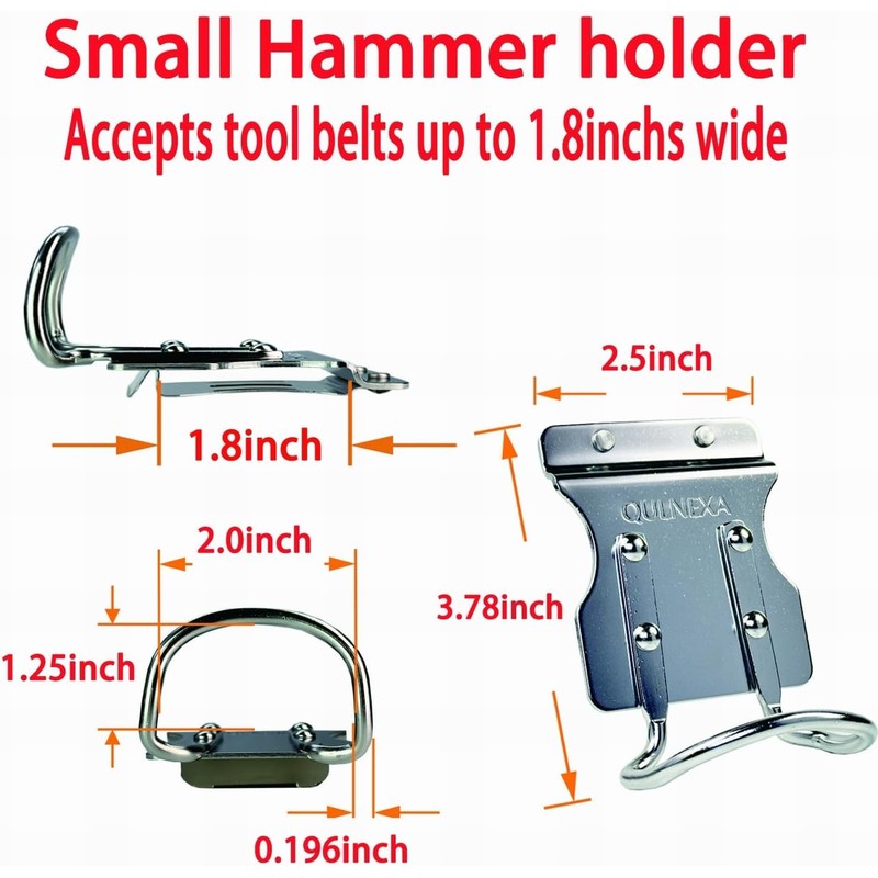 Hammer Holder, Drill Holster, Stainless Steel Hammer Holster,Hammer Holder for