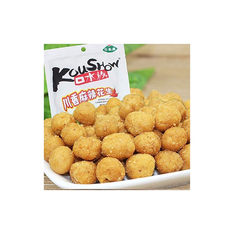 KouShow Spicy Peanut 口水族 川香麻辣花生150g (pack of 2)