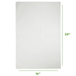 GUSTO [16 x 24 Inch - 100 Count] Pre-Cut Parchment Paper Baking Sheets, Non-Stick, Unbleached, Parchment Paper Sheets for Baking & Cooking - White - Formerly Comfy Package