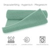 heimtexland ® Chenille Bath Mat Super Fluffy Absorbent Bath Mat