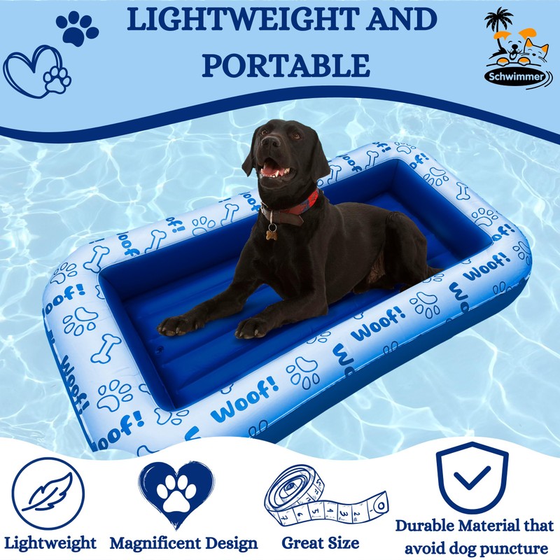 Schwimmer Dog Pool Float – Premium Pool Float for Large