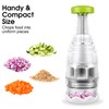 Vegetable Chopper Food Chopper,Veggie Cutter Manual Hand,Slap Onion Chop