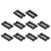 QUARKZMAN 2.54 mm Pitch 16 Pins DIP-IC Socket Connector Double