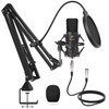 TONOR XLR, Micrófono Condensador, Kit de micrófono cardioide Profesional con