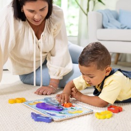 Melissa & Doug Sea Creatures Ocean Wooden Chunky Puzzle - 7 Pieces