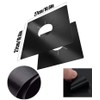 10 Pack Stove Burner Covers Double Thickness Reusable Non-Stick Heat-Resistant