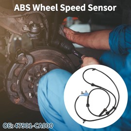 TUCKBOLD ABS Wheel Speed Sensor Rear Left ABS Sensor Anti-lock Braking System Sensor No.47901-CA000 for Nissan Murano 2003-2007