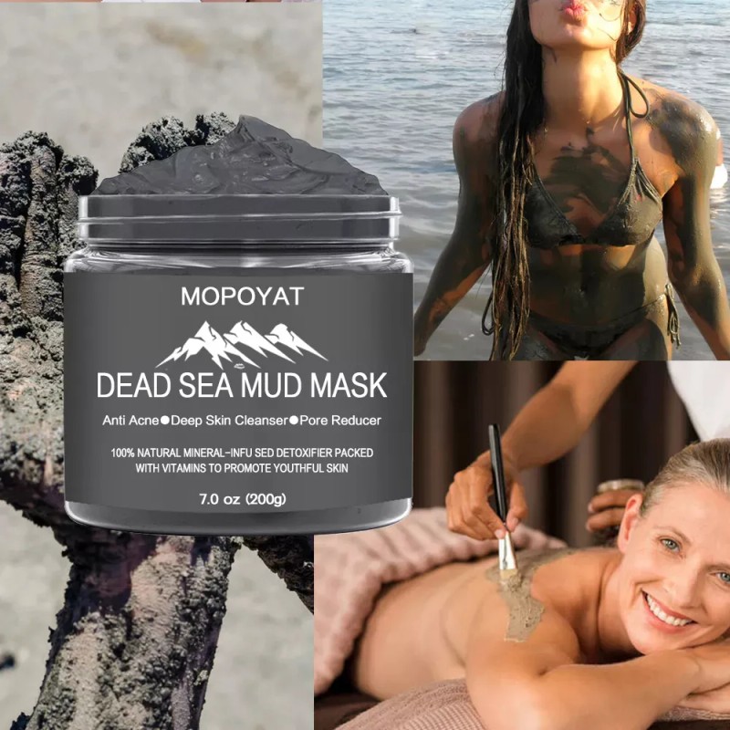 Mascarilla De Barro Del Mar Muerto Radha Belleza Con Arcilla