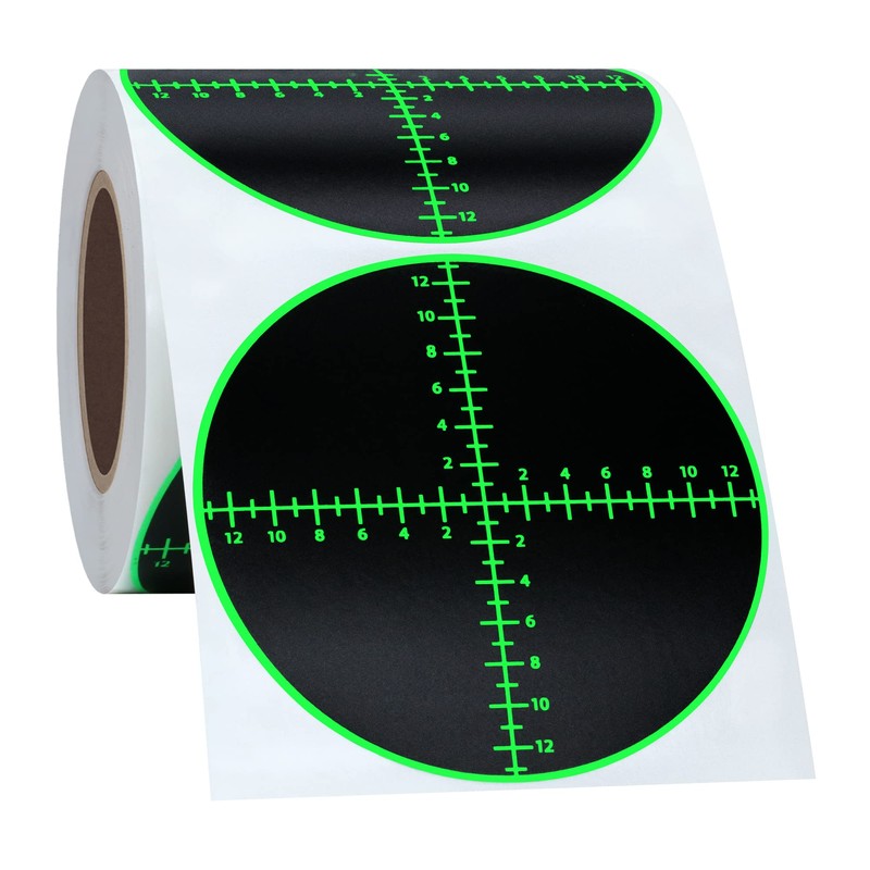 Hybsk Splatter Target Stickers 3 inch Reactive Targets for Shooting
