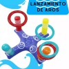 Veraly Juego Inflable Lanzamiento De Aros Juego Dinámico Piscina F