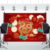 Renaiss 7x5ft Chinese Spring Festival Background Lunar New Year Party