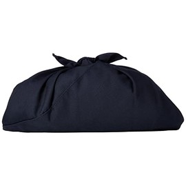 Tatsumiya Antibacterial Bento Bag, Azuma Bag, Made in Japan, Navy, Gusset Approx. 9.8 x 3.1 x 14.6 inches (250 x 80 x 370 mm)