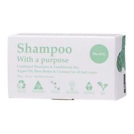 Shampoo with A Purpose Shampoo & Conditioner Bar for All Hair Types, 135 Grams