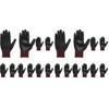 Penguin Ace Work Hunter EVO Rubberized Gloves, Black/Blue, Large
