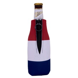 Merica Stripes Beer Bottle Coolie (2 Pack)