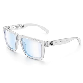 Heat Wave Visual XL Vise Z87 Clear Sunglasses in Blue Light Blocking