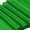 sourcing map 12 Pcs Green Satin Table Runner 12" x