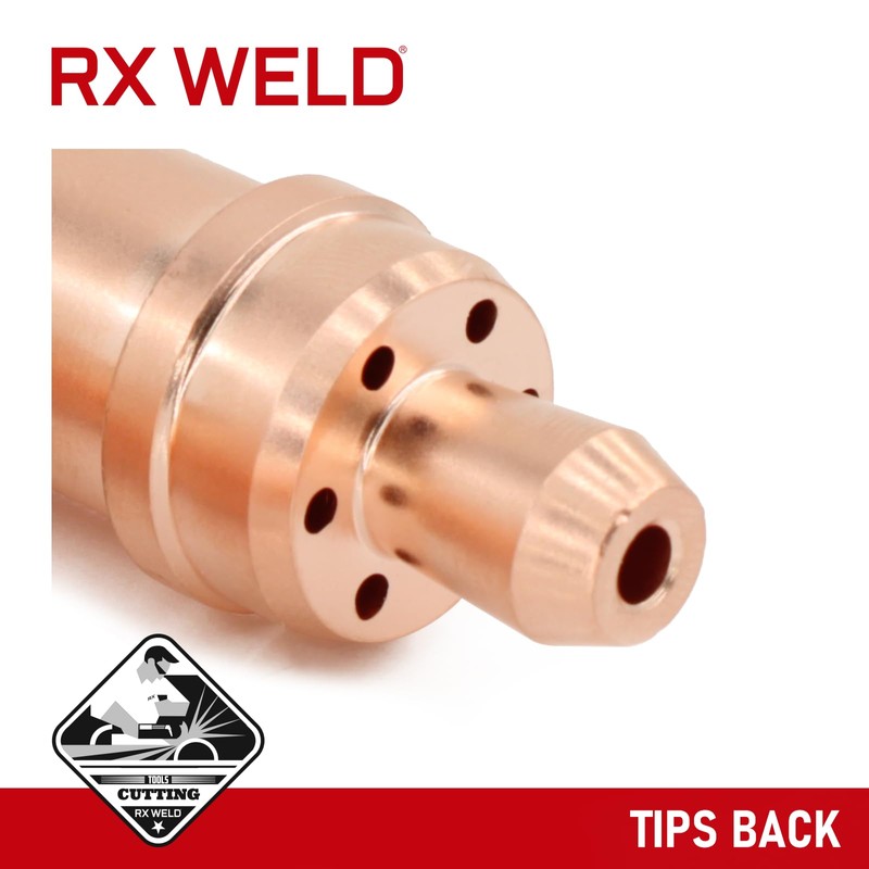 RX WELD 1-101 Acetylene Cutting Torch Tips, Size 0-3, Fit