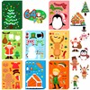 64 Sheets Christmas Stickers Crafts for Kids Toddlers, Make Your