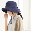 QUEENHEAD Women's Hat, UV Protection, Large Size, Wide Brim, UV