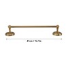 All Copper Bathroom Towel Bar European Style Wall Mounted Towel