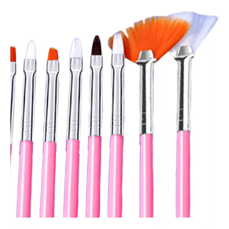 Other 15 Bolígrafos Para Diseño De Uñas, Herramienta Rosa Claro