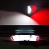 R&F Auto Red U-shaped LED License Plate Lights Compatible with