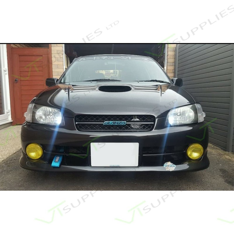 2 Lots 30 x 75cm Golden Yellow Gloss Headlight Tint