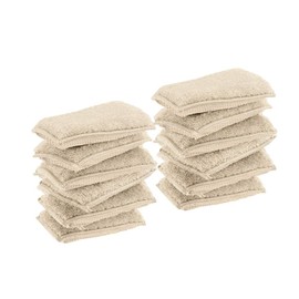 Esponjas de cocina antibacterianas Bamboo Naturals, 12 sponges
