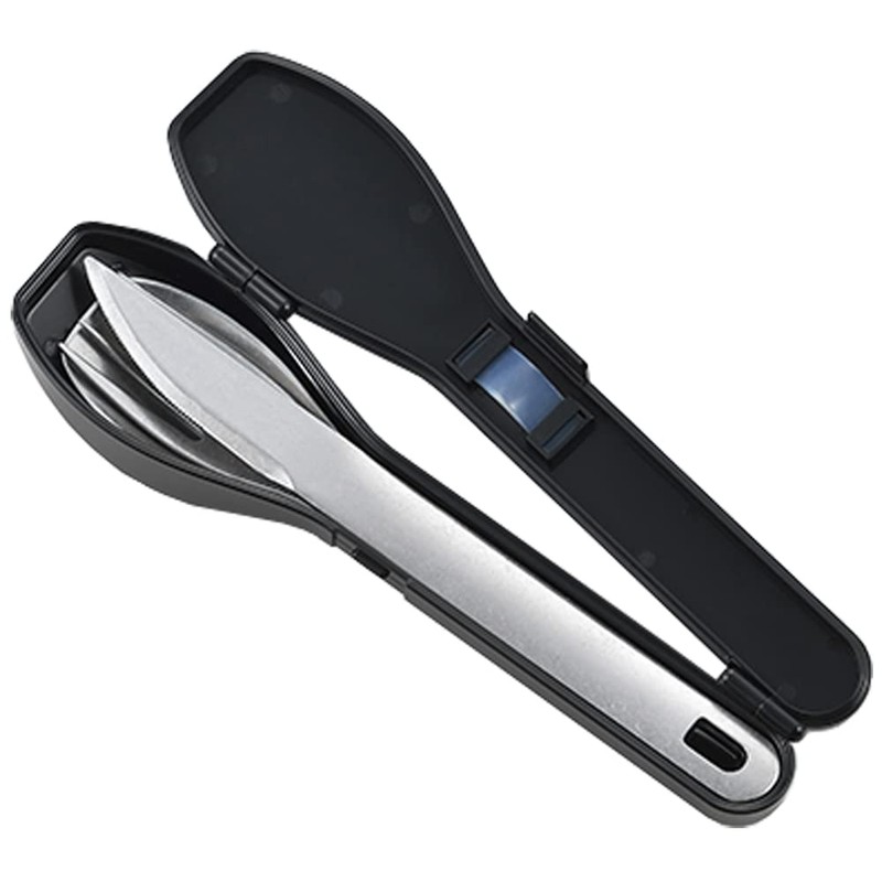 TD 1404102 Stainless Outdoor Cutlery Set (with Case), Frosted