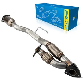 PHILTOP Rear Catalytic Converter Compatible with 2009-2014 Murano 3.5L - Replace# 54809, 642033, 40945 Direct-Fit Stainless Steel (EPA Compliant)