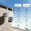 2PCS C?mara de Seguridad Exterior Wifi 2.4ghz