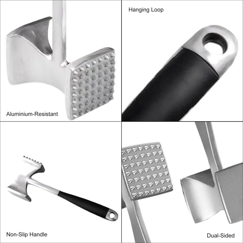 Meat Tenderizer, Meat Tenderizer Tool, Meat Mallet, Kitchen Meat Tenderizer