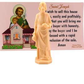 Westmon Works St Joseph Home Seller Set Fridge Magnet and Statue Kit Made in The USA