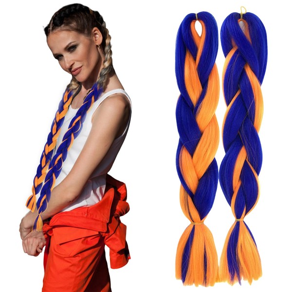 Traziewell Braiding Hair Extensions Synthetic Hair for Braiding Hair Extension