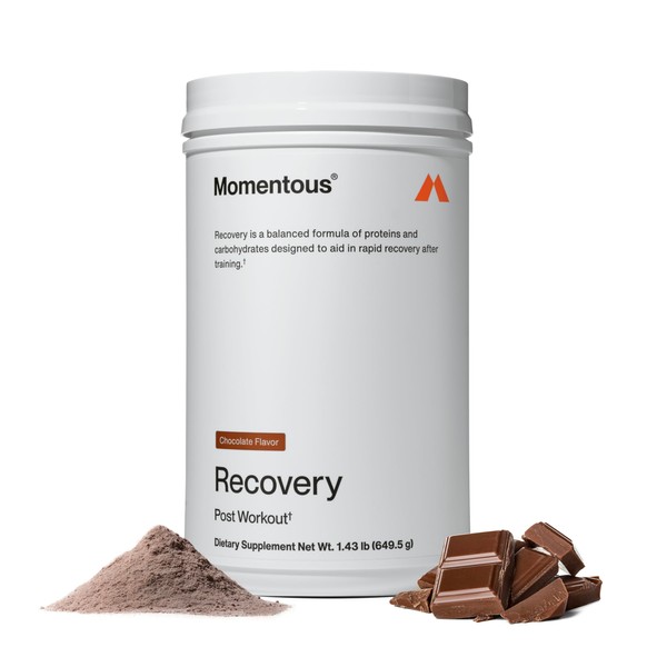 Momentous Recovery Grass-Fed Whey Protein Powder - 20 g Post-Workout
