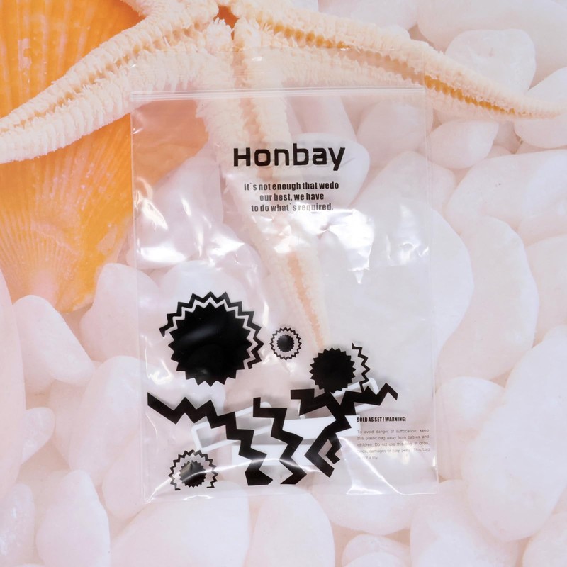 Honbay 4PCS 24mm Rubber Replacement Watch Band Loops Silicone Watch