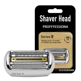 New Series 9 92S Electric Replacement Shaver Head Accessories Series 9 Electric Shaver blade Compatible with Braun Series 9 9290cc, 9291cc, 9370cc, 9293s, 9385cc, 9390cc, 9330s, 9296cc (Upgraded