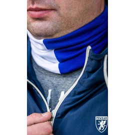 PGWEAR Neck Cover, white / blue