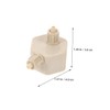 Kisangel Aquarium Co2 Generator Bottle Cap DIY Co2 Caps Leakproof