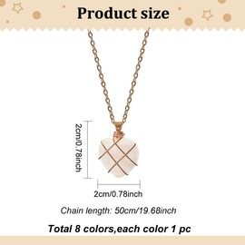 ANATTASOUL Rose Quartz Heart Necklace, Heart Shaped Necklaces For Women, Best Friend Necklace For Girls, Diamond Lock Rose Quartz Heart Opal Necklace, Friendship Necklaces, Birthday Gift, Metal