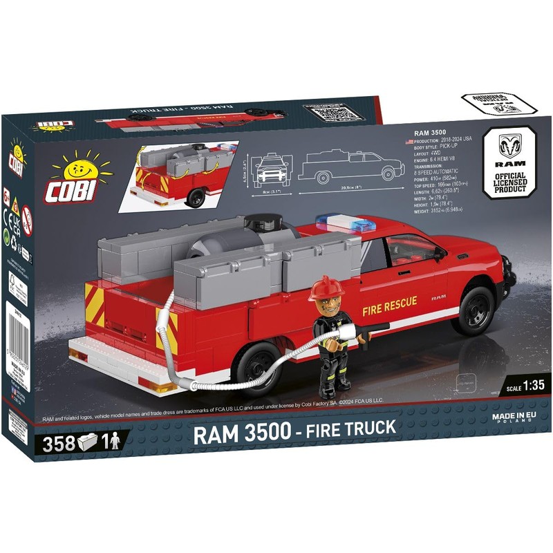 COBI RAM 3500 Fire Truck