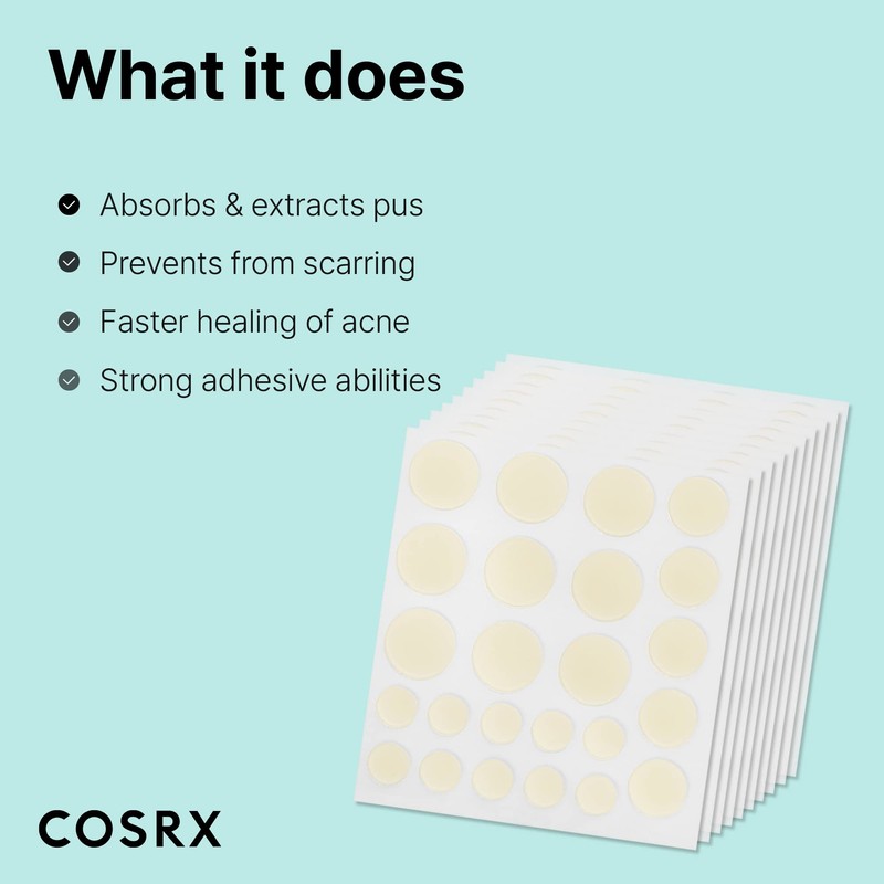 COSRX Master Patch Original Fit (240 Count) Absorbing Hydrocolloid Spot