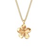 Elli Women's Frangipani Flower Summer Holiday Necklace in 925 Sterling